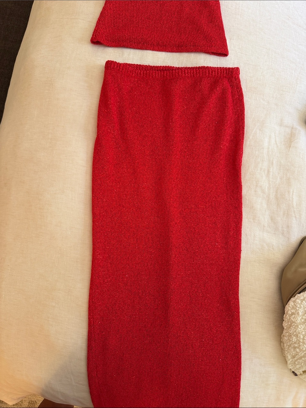 Asta Resort Carolina Skirt & top in Red - Picture 7 of 7